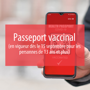 Actualités - Passeport vaccinal