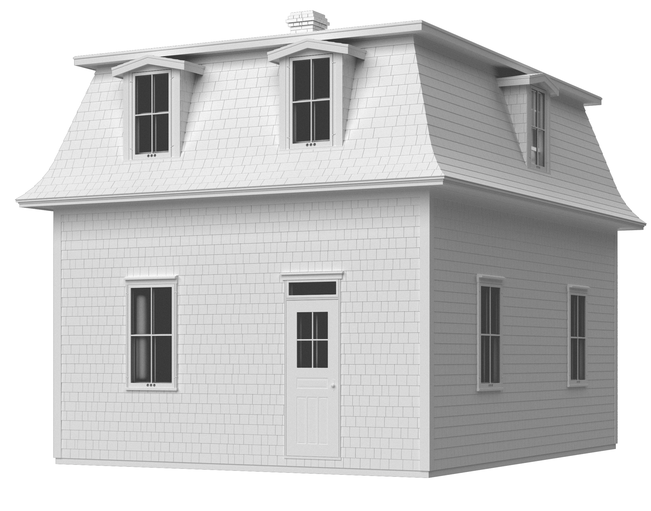 Maison Mansarde Anglaise_Perspective